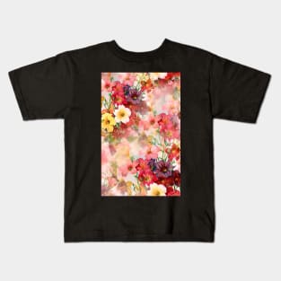 Vintage Fabric Texture Kids T-Shirt